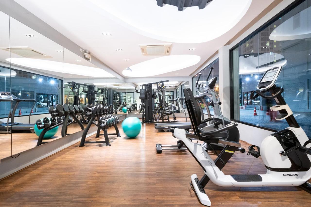S Ratchada Leisure Hotel - Sha Plus Bangkok Exterior photo The gym at the hotel